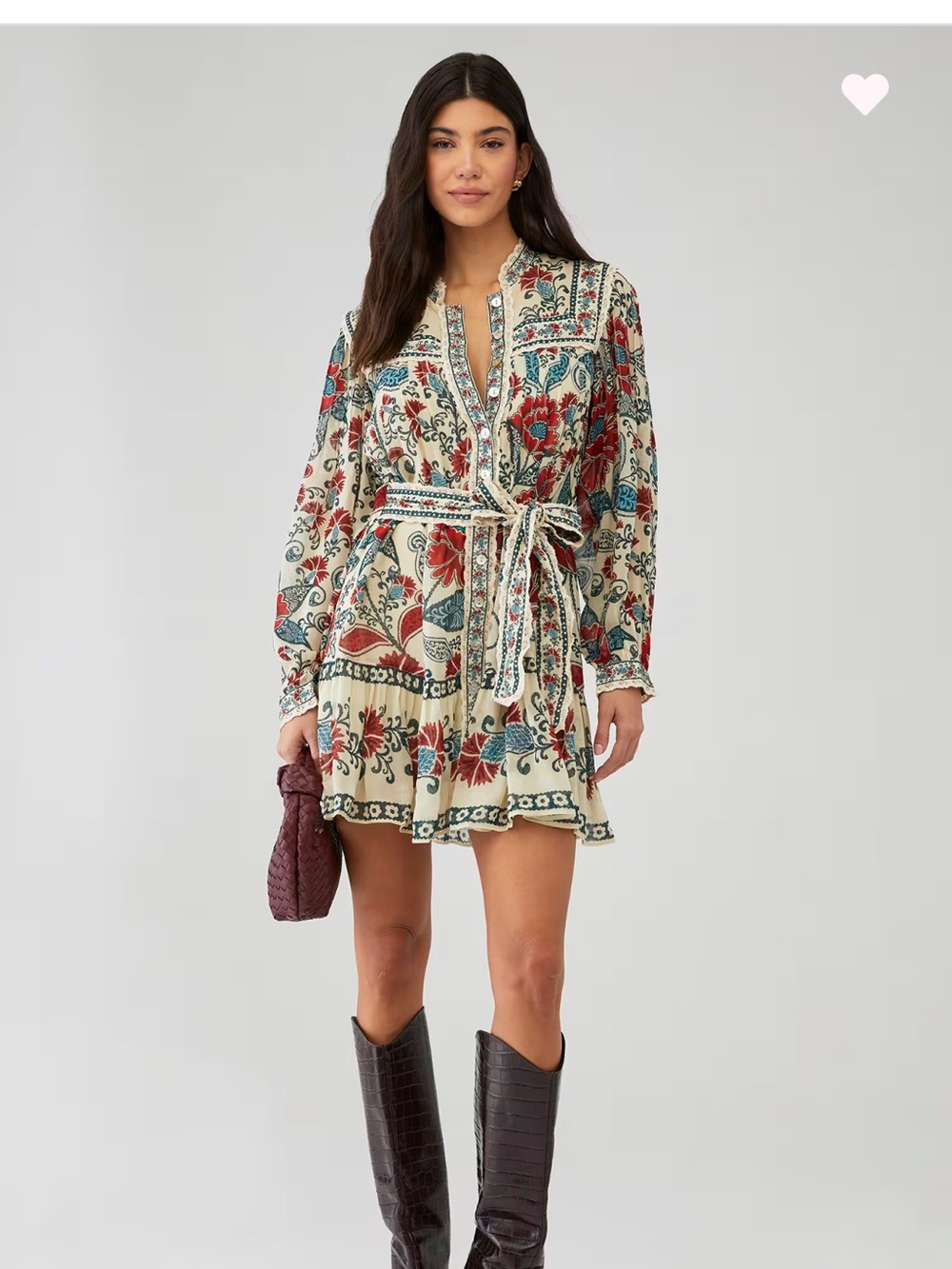 FARM rio Francesca Sand dress